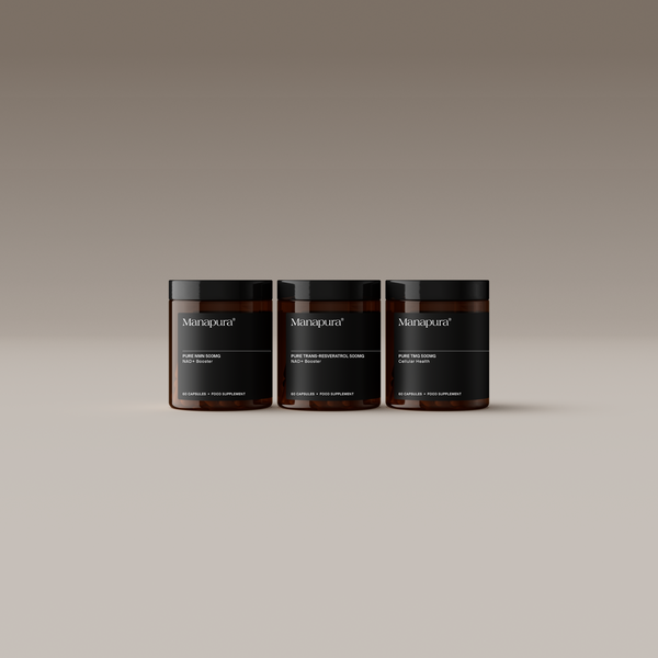 Advanced NAD+ by Manapura | The Best, Pure, Clinical-Grade Longevity & Nootropic Supplements | Free Shipping