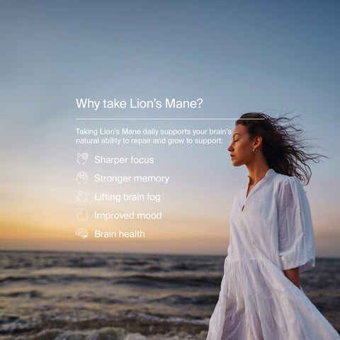 Organic Lion's Mane by Manapura | The Best, Pure, Clinical-Grade Longevity & Nootropic Supplements | Free Shipping